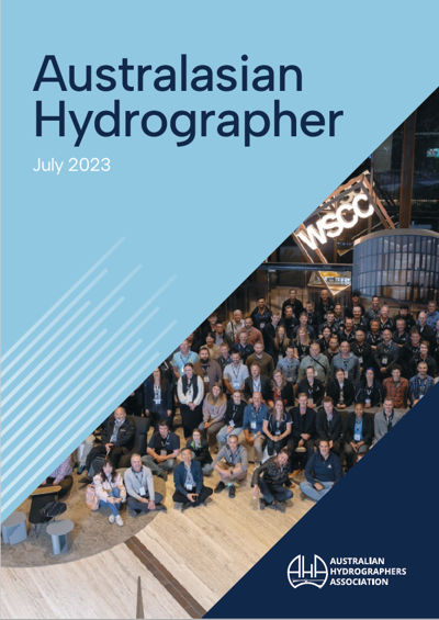 Australasian Hydrographer - 2023-08 Cover
