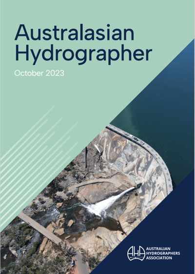 Australasian Hydrographer - 2023-10 Cover