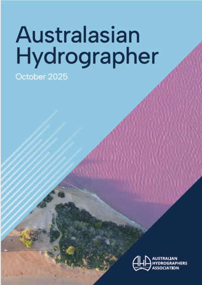 Australasian Hydrographer - AHA_Journal_2025_Oct_Cover
