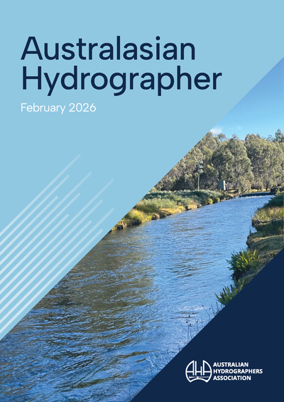 Australasian Hydrographer - AHA_Journal_2026_Feb_Cover