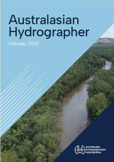 Australasian Hydrographer - 2025-02 Cover