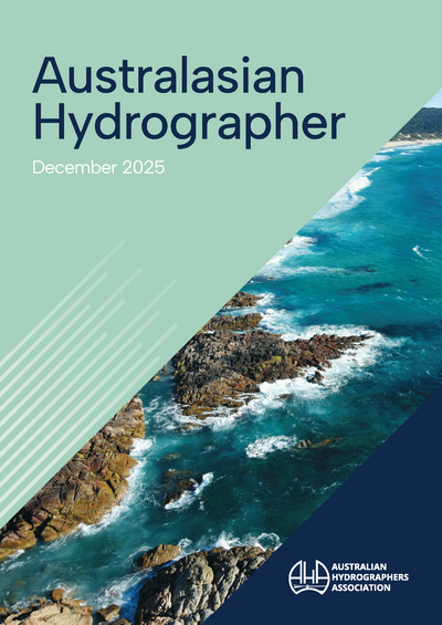 Australasian Hydrographer - AHA_Journal_2025_Dec_Cover