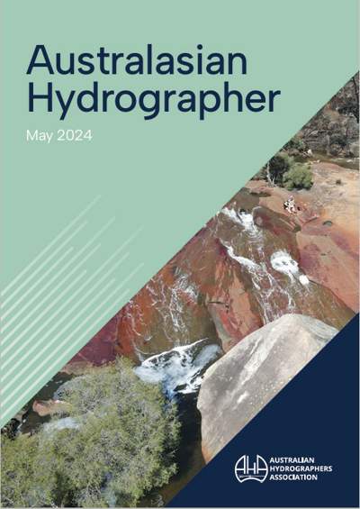 Australasian Hydrographer - 2024-05 Cover