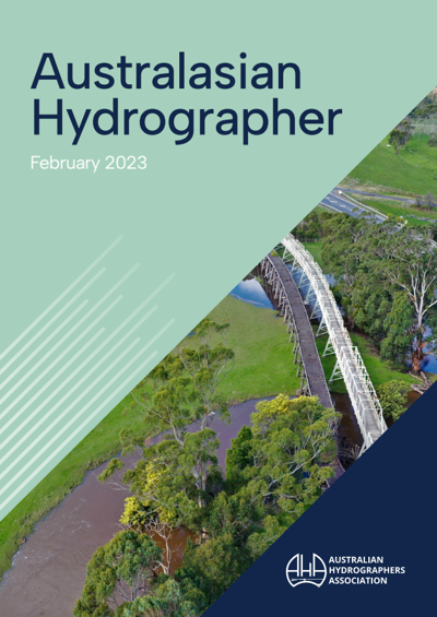 Australasian Hydrographer - 2023-01 Cover