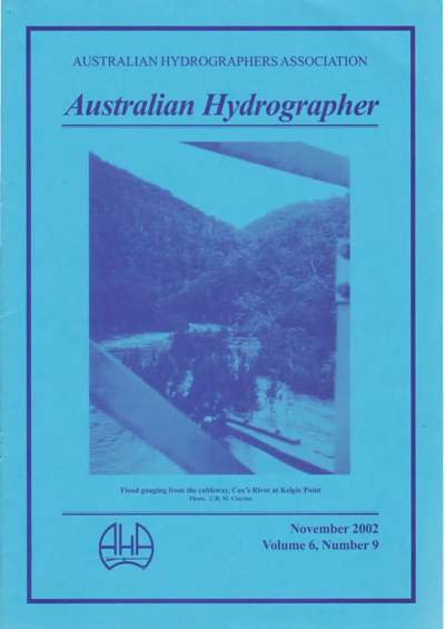 Australasian Hydrographer - 2002-11 Cover