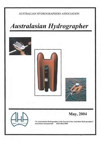 Australasian Hydrographer - 2004-05 Cover