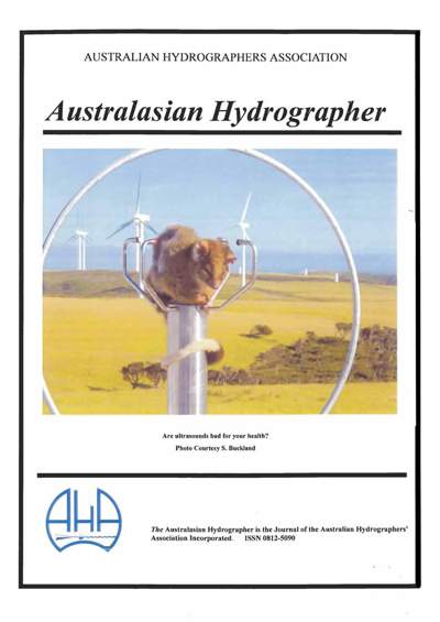 Australasian Hydrographer - 2005-02 Cover
