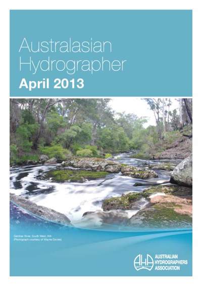 Australasian Hydrographer - 2013-04 Cover