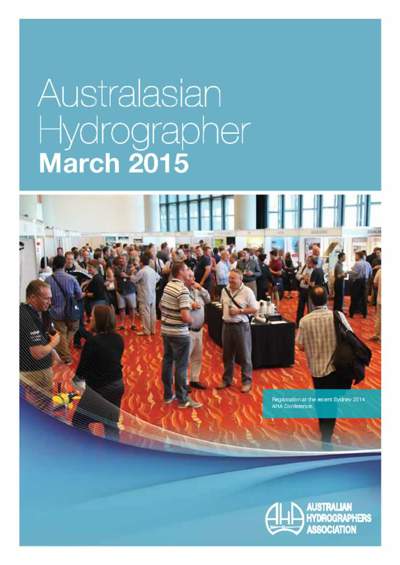 Australasian Hydrographer - 2015-03 Cover