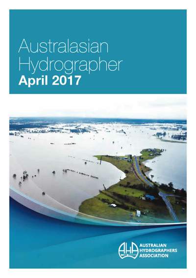 Australasian Hydrographer - 2017-04 Cover