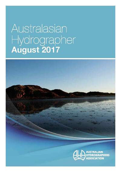Australasian Hydrographer - 2017-08 Cover