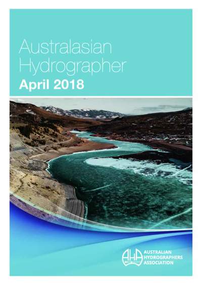 Australasian Hydrographer - 2018-04 Cover