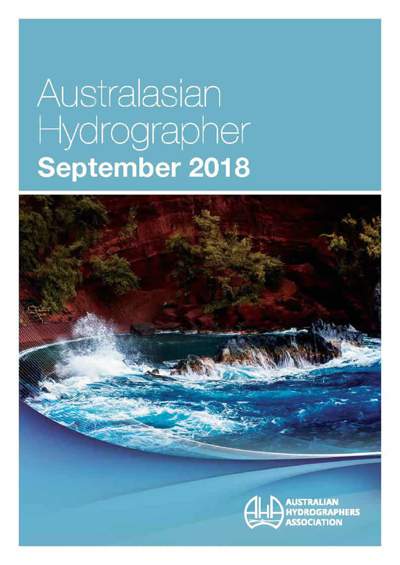 Australasian Hydrographer - 2018-09 Cover