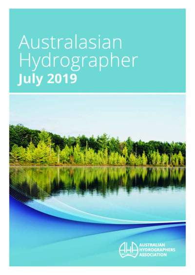 Australasian Hydrographer - 2019-07 Cover