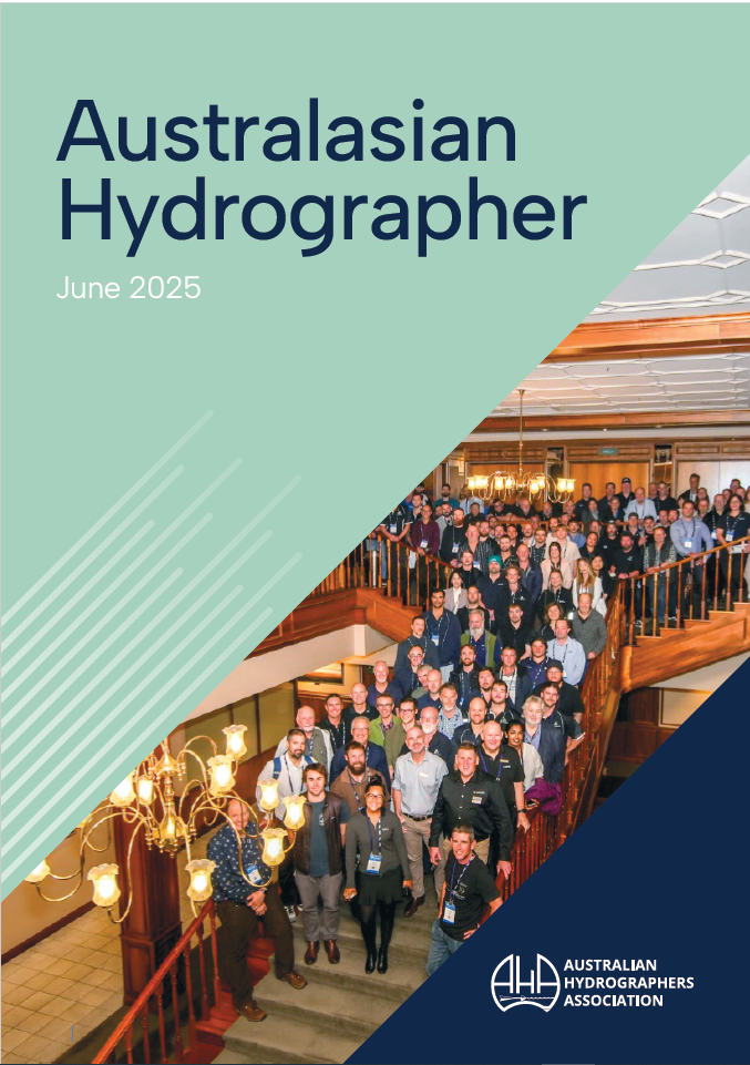 Australasian Hydrographer - 2025-June-cover