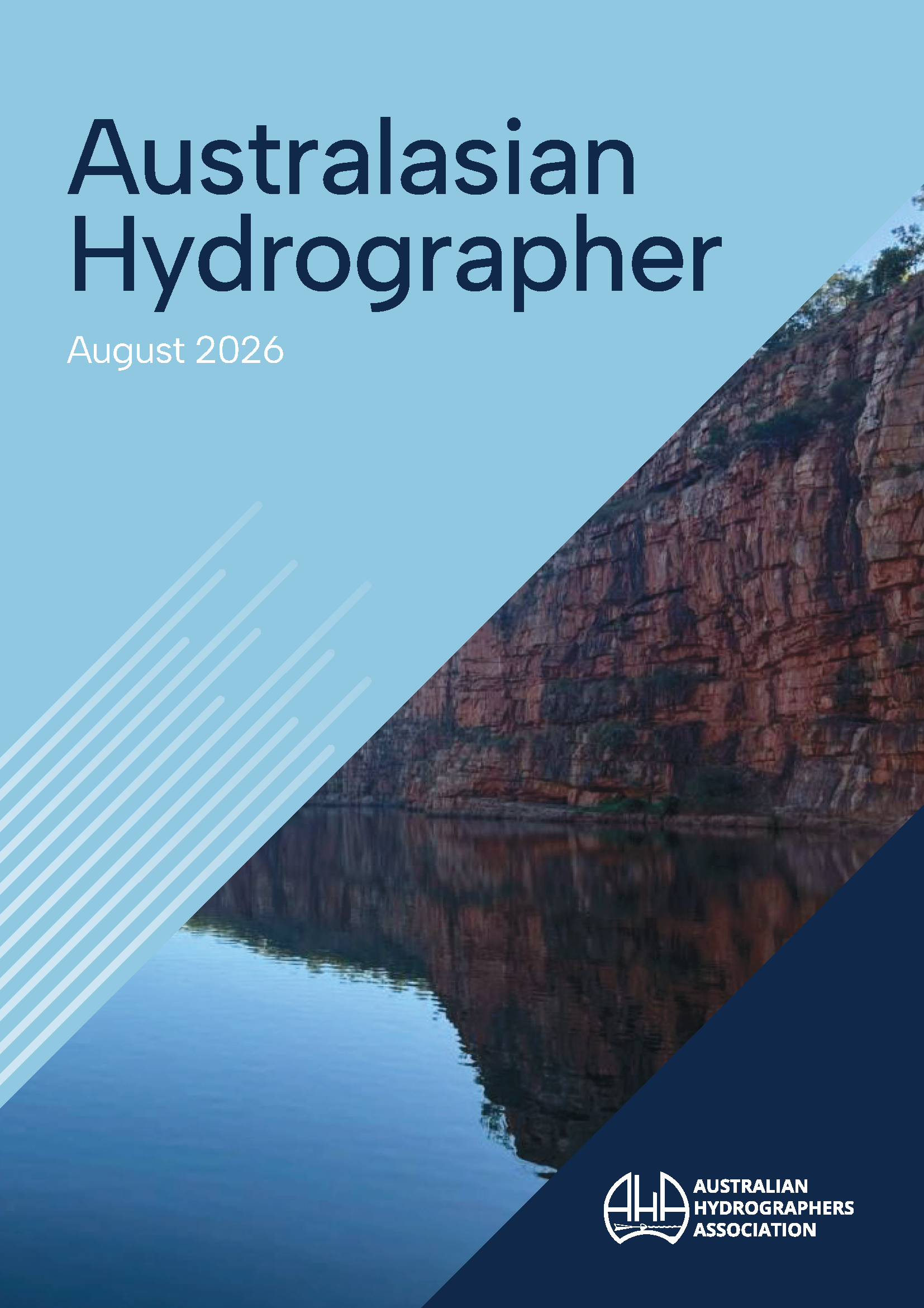Australasian Hydrographer - AHA_Journal_2026_Aug_Cover