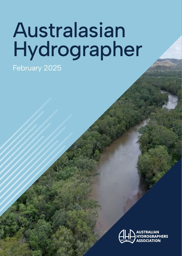 Australasian Hydrographer - 2025-02 Cover