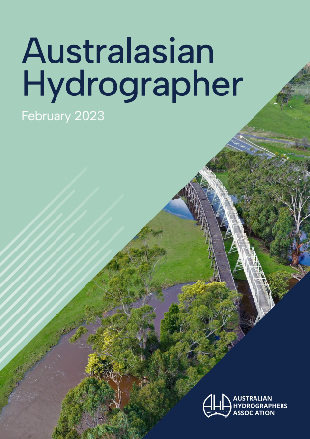 Australasian Hydrographer - 2023-01 Cover