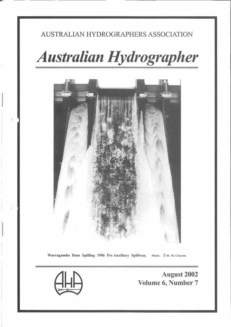 Australasian Hydrographer - 2002-08 Cover