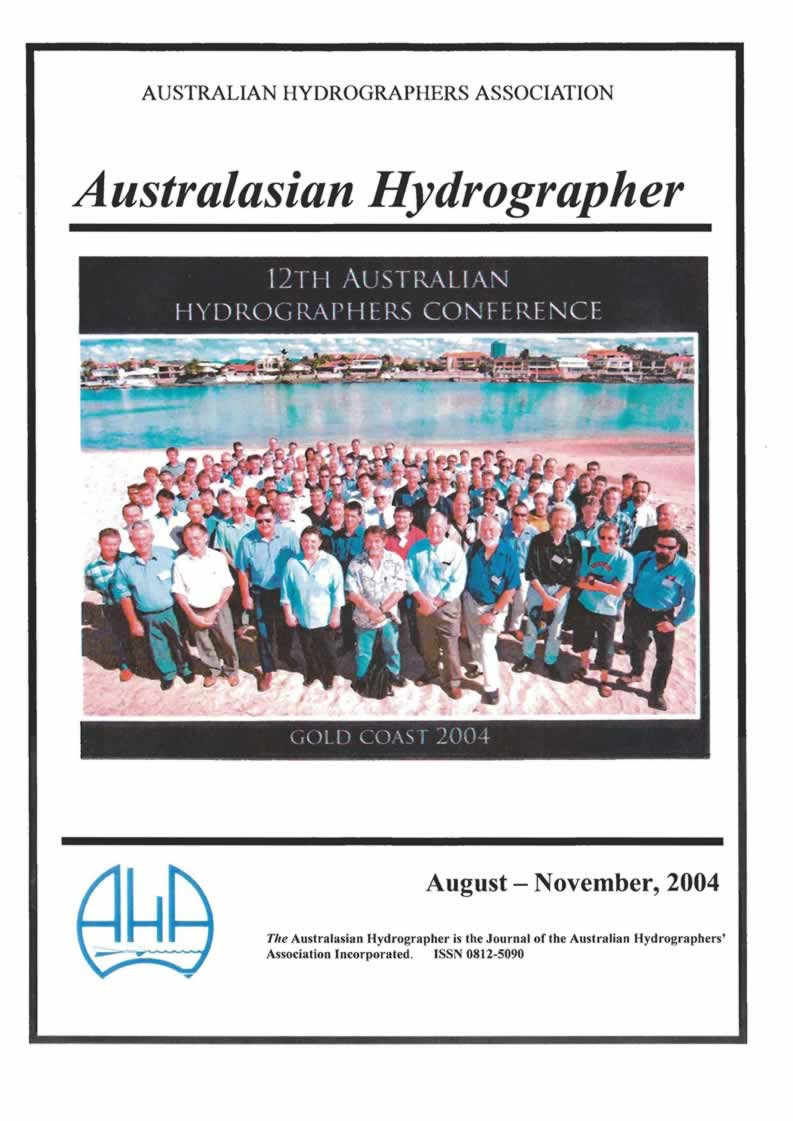 Australasian Hydrographer - 2004-11 Cover