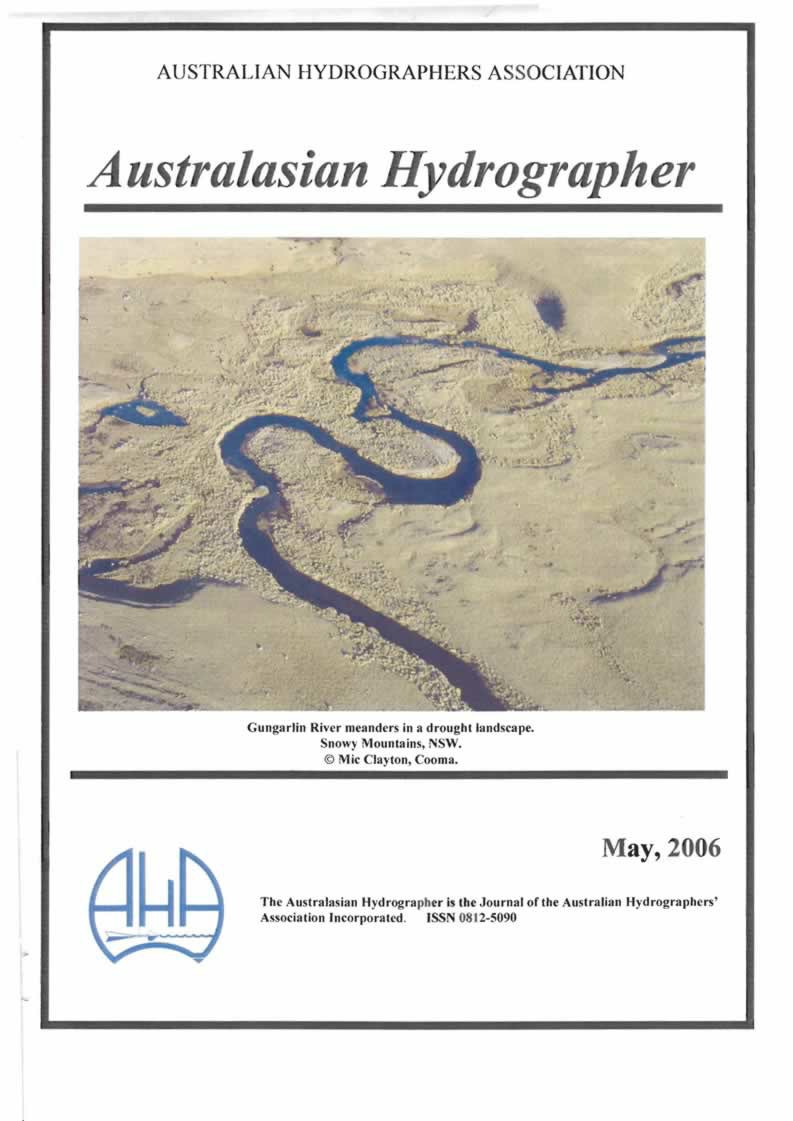 Australasian Hydrographer - 2006-05 Cover