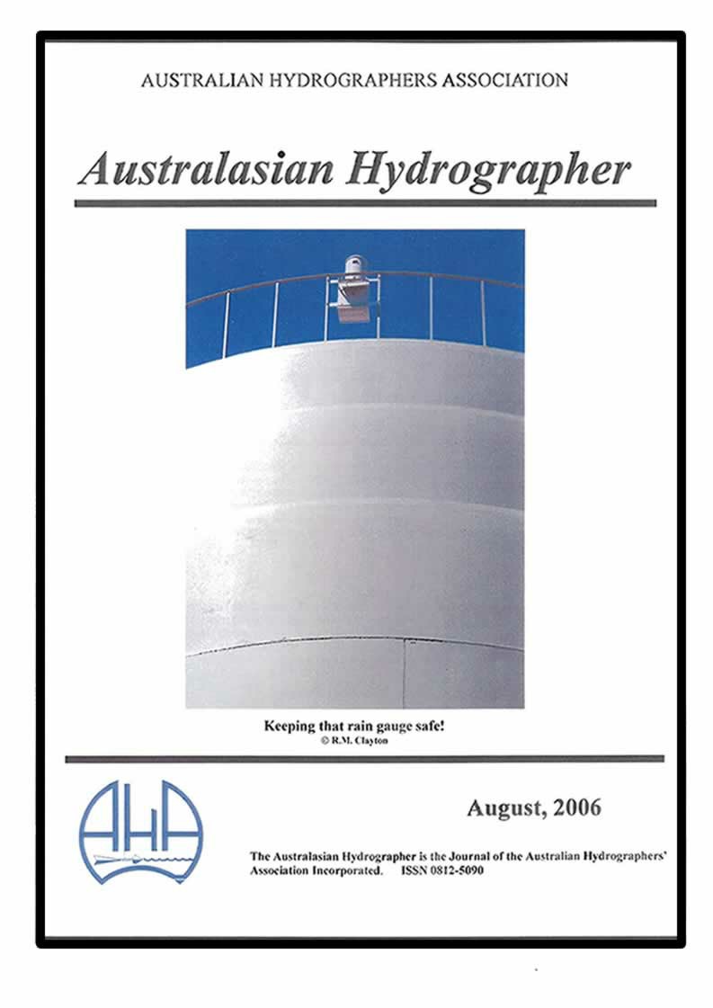Australasian Hydrographer - 2006-08 Cover