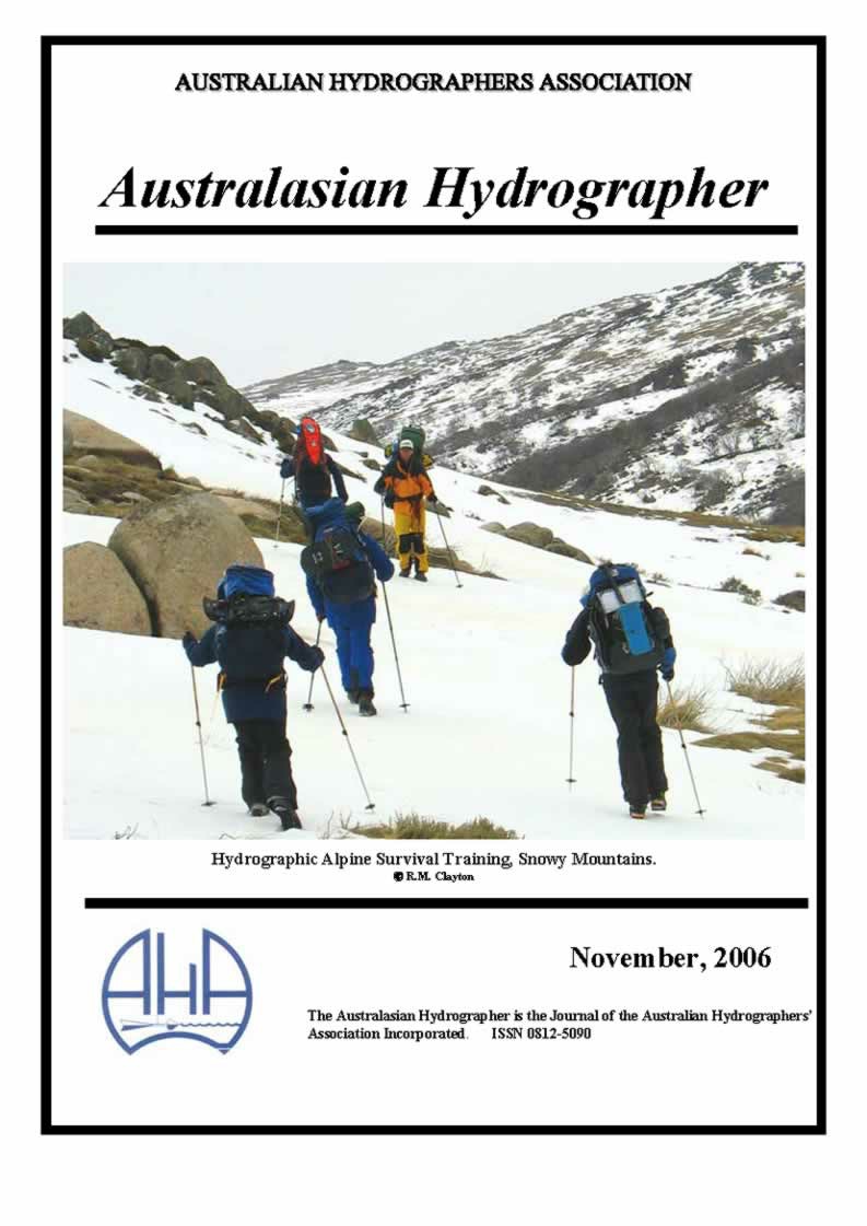 Australasian Hydrographer - 2006-11 Cover