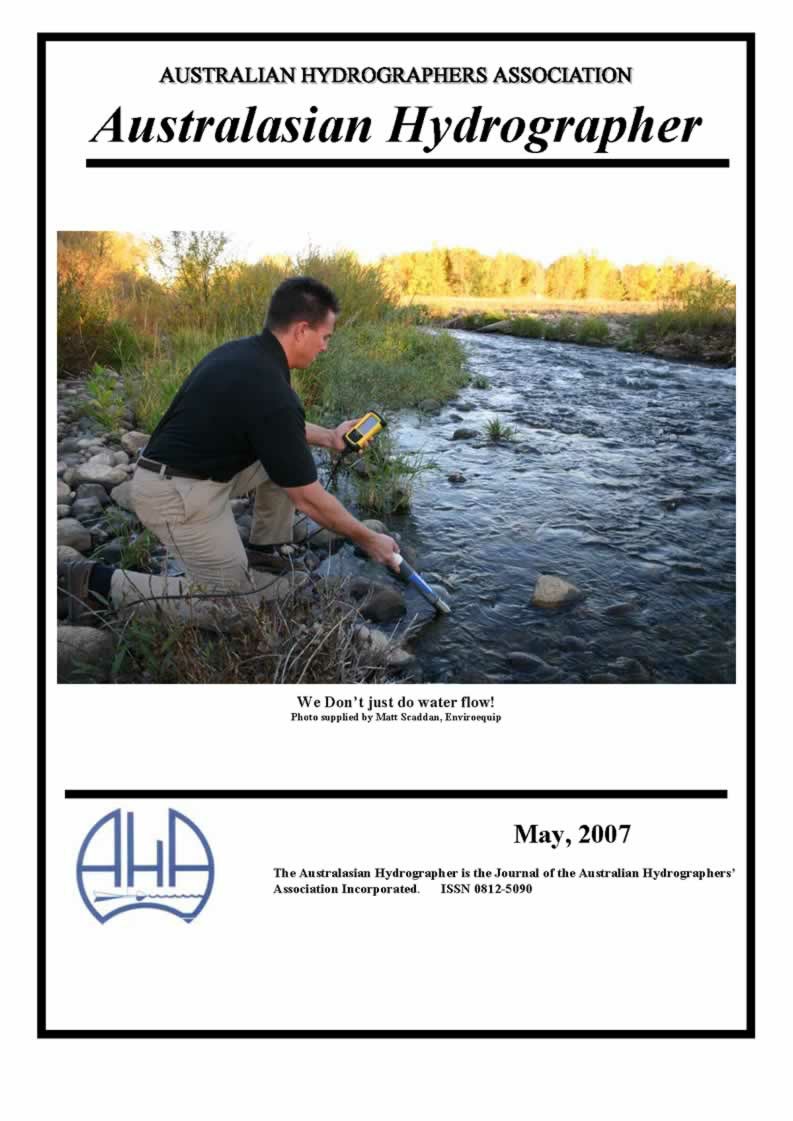 Australasian Hydrographer - 2007-05 Cover