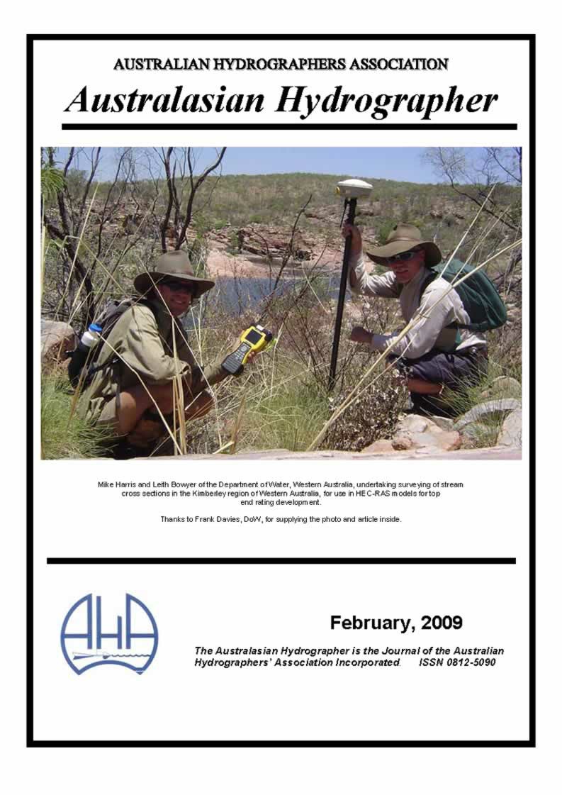 Australasian Hydrographer - 2009-02 Cover