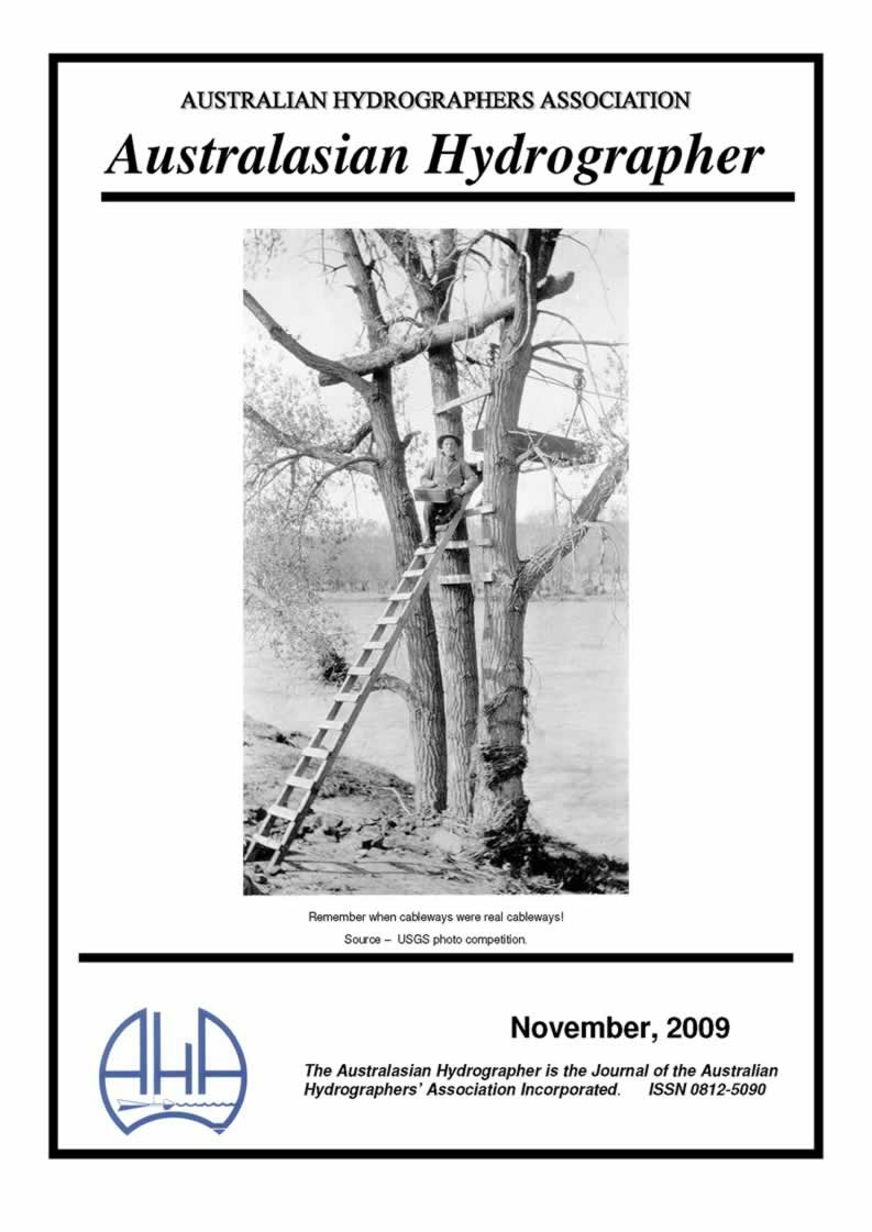 Australasian Hydrographer - 2009-11 Cover
