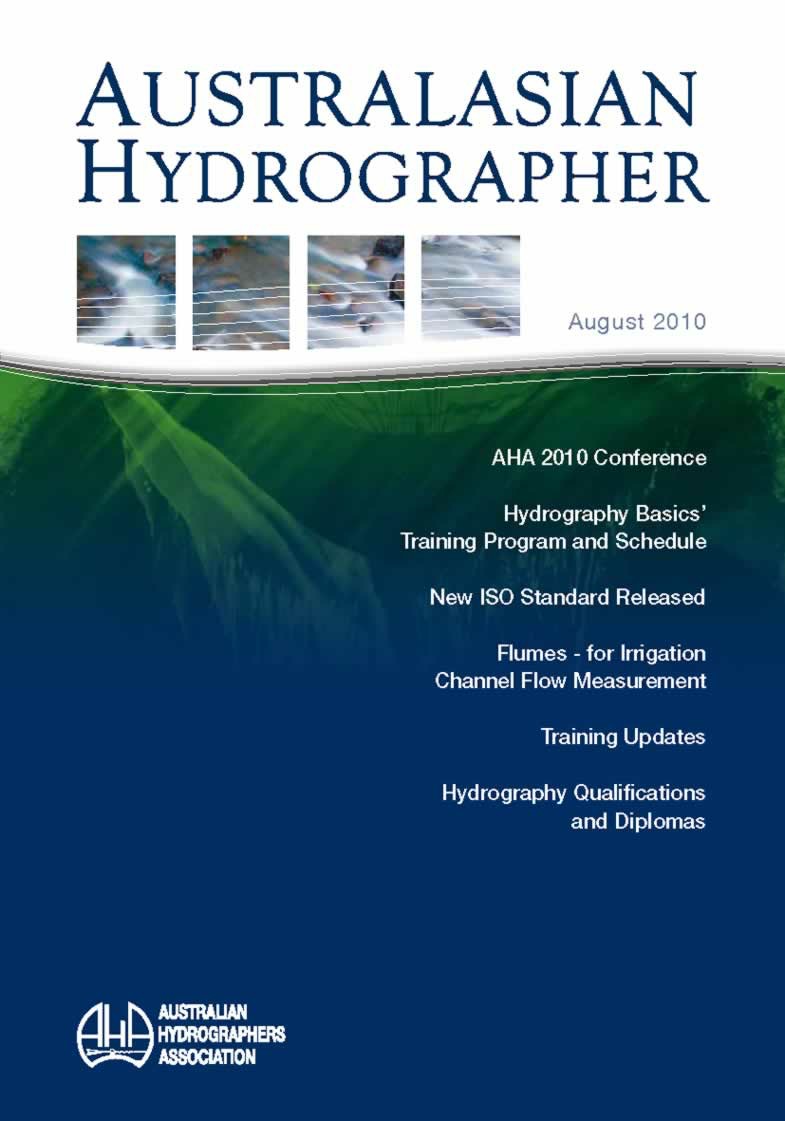 Australasian Hydrographer - 2010-08 Cover