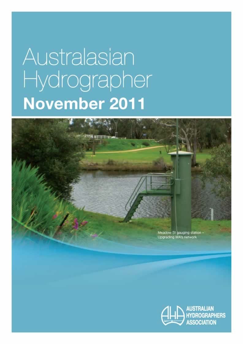 Australasian Hydrographer - 2011-11 Cover