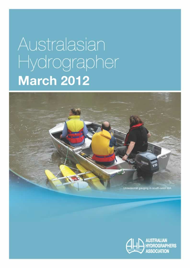 Australasian Hydrographer - 2012-03 Cover