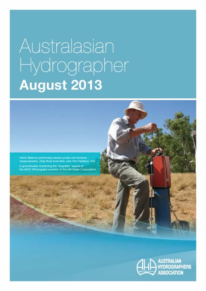 Australasian Hydrographer - 2013-08 Cover