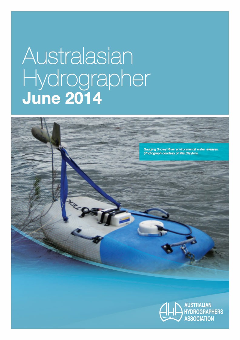 Australasian Hydrographer - 2014-06 Cover