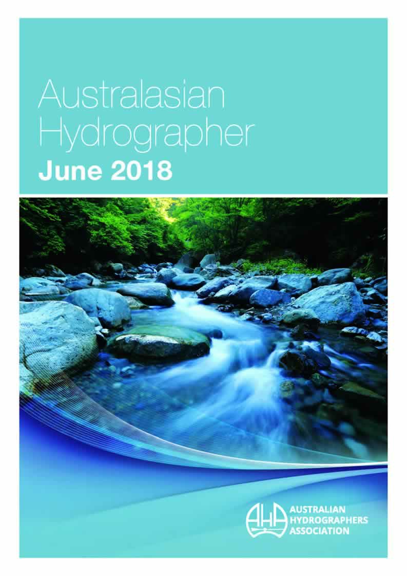 Australasian Hydrographer - 2018-06 Cover