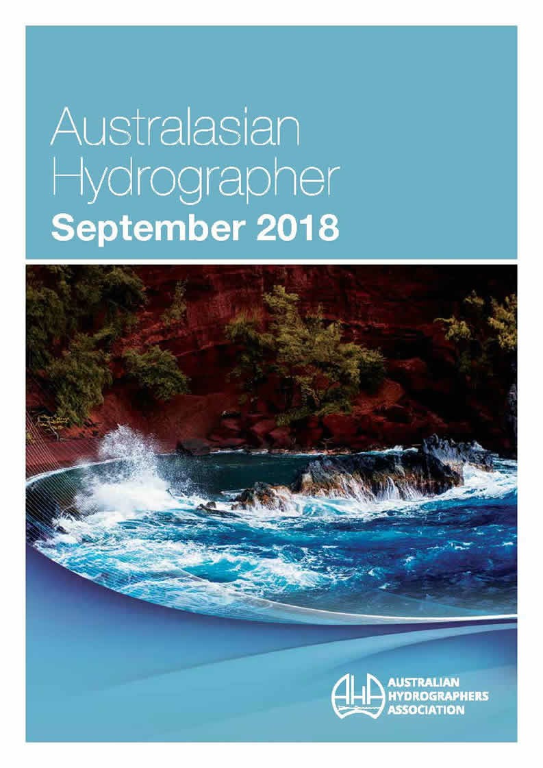 Australasian Hydrographer - 2018-09 Cover