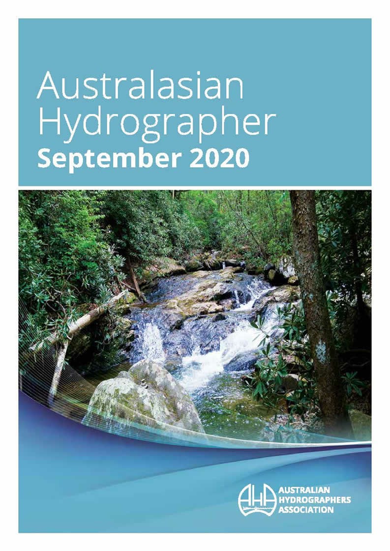 Australasian Hydrographer - 2020-09 Cover