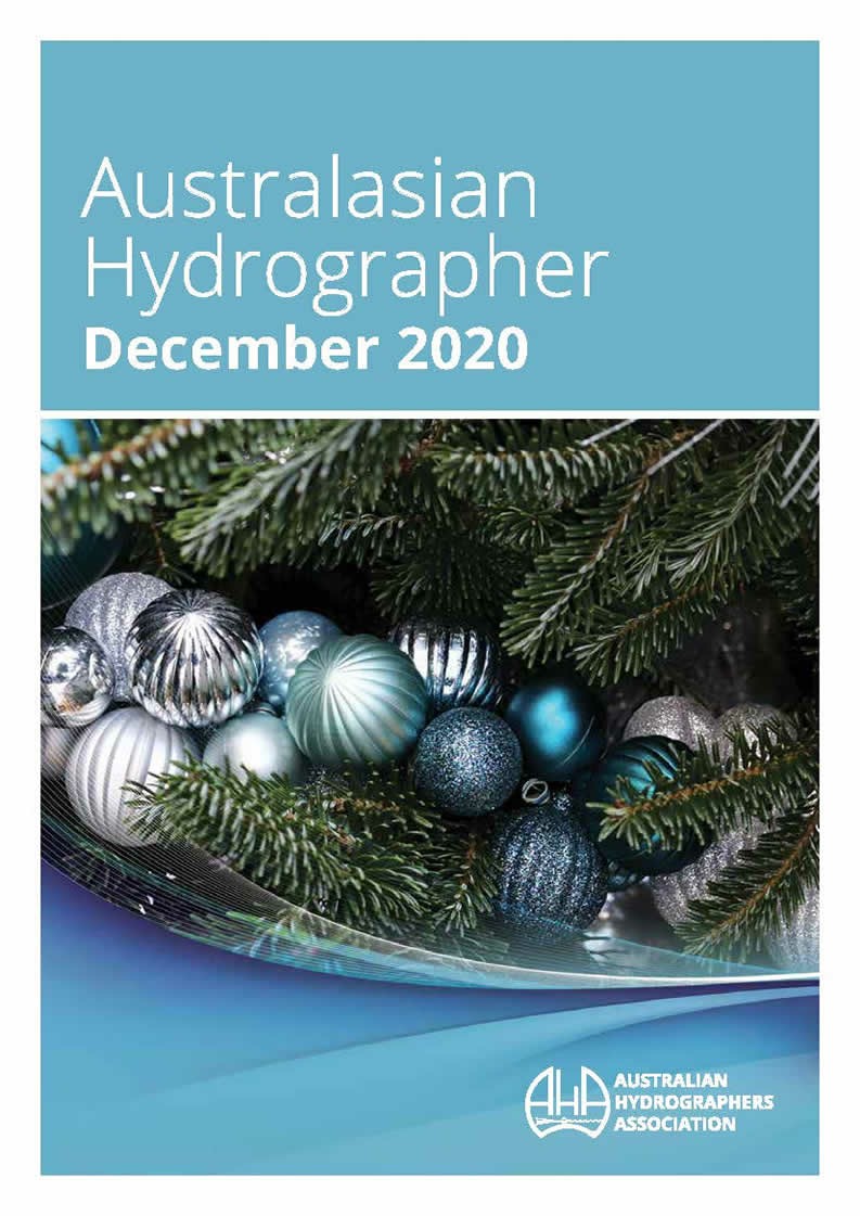 Australasian Hydrographer - 2020-12 Cover